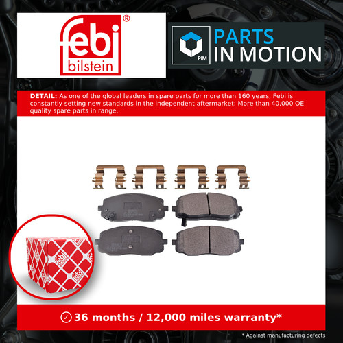 Brake pads set - brake, 116299