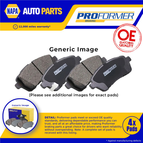 Brake pads set - pads, hyundai