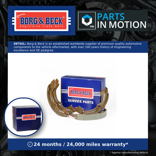 Handbrake shoes set fits - fits, kia